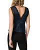 Paige Paige Marin Lace Trim Satin Top - 3