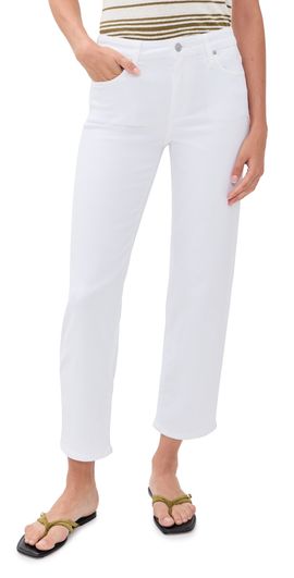 PAIGE PAIGE Mason Ankle Jeans Crisp White