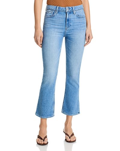 Paige Paige Mason Crop Bootcut Jeans in Cinerama