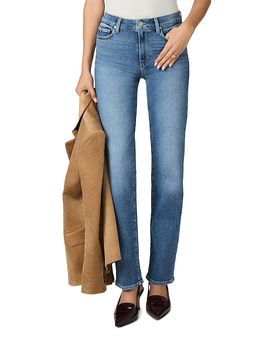Paige Paige Mason High Rise Straight Jeans in Antica