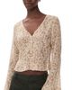PAIGE PAIGE Mila Blouse Ecru Multi - 1