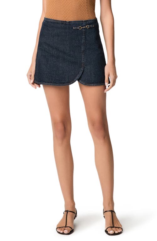 PAIGE PAIGE Montanna Wrap Miniskirt