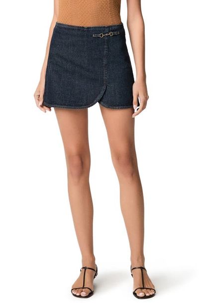 PAIGE PAIGE Montanna Wrap Miniskirt