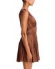 Paige Paige Otis Shirred Satin Mini Dress - 5
