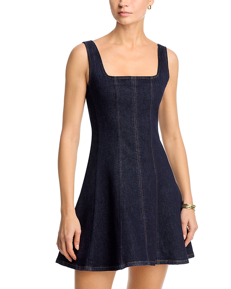 paige denim dress Greta and a D PAIGE - Sylvia Denim Mini