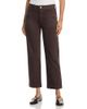 Paige Paige Quincy High Rise Ankle Straight Jeans in Rich Chocolate - 1