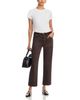 Paige Paige Quincy High Rise Ankle Straight Jeans in Rich Chocolate - 2