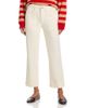 Paige Paige Quincy Mid Rise Ankle Straight Jeans in Quartz Sand - 1