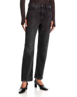 Paige Paige Reece High Rise Ankle Slim Jeans in Somber Night