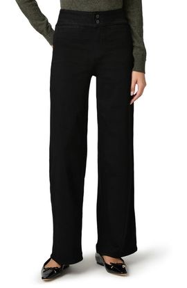PAIGE PAIGE Sasha Wide Curved Waistband High Waist Wide Leg Jeans