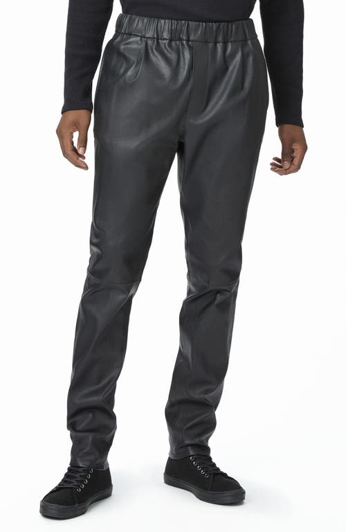 PAIGE PAIGE Snider Lambskin Leather Pants