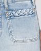 PAIGE PAIGE Sofia Braided Patch Pocket Jeans Montebello - 6