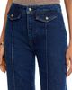 Paige Paige Sofia Pintuck High Rise Flare Jeans in Grazie - 5