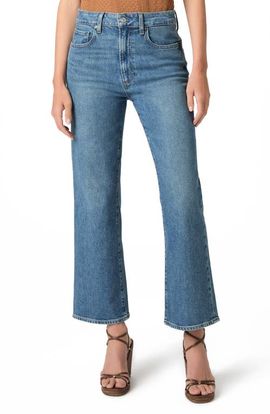 PAIGE PAIGE Stevie High Waist Ankle Bootcut Jeans