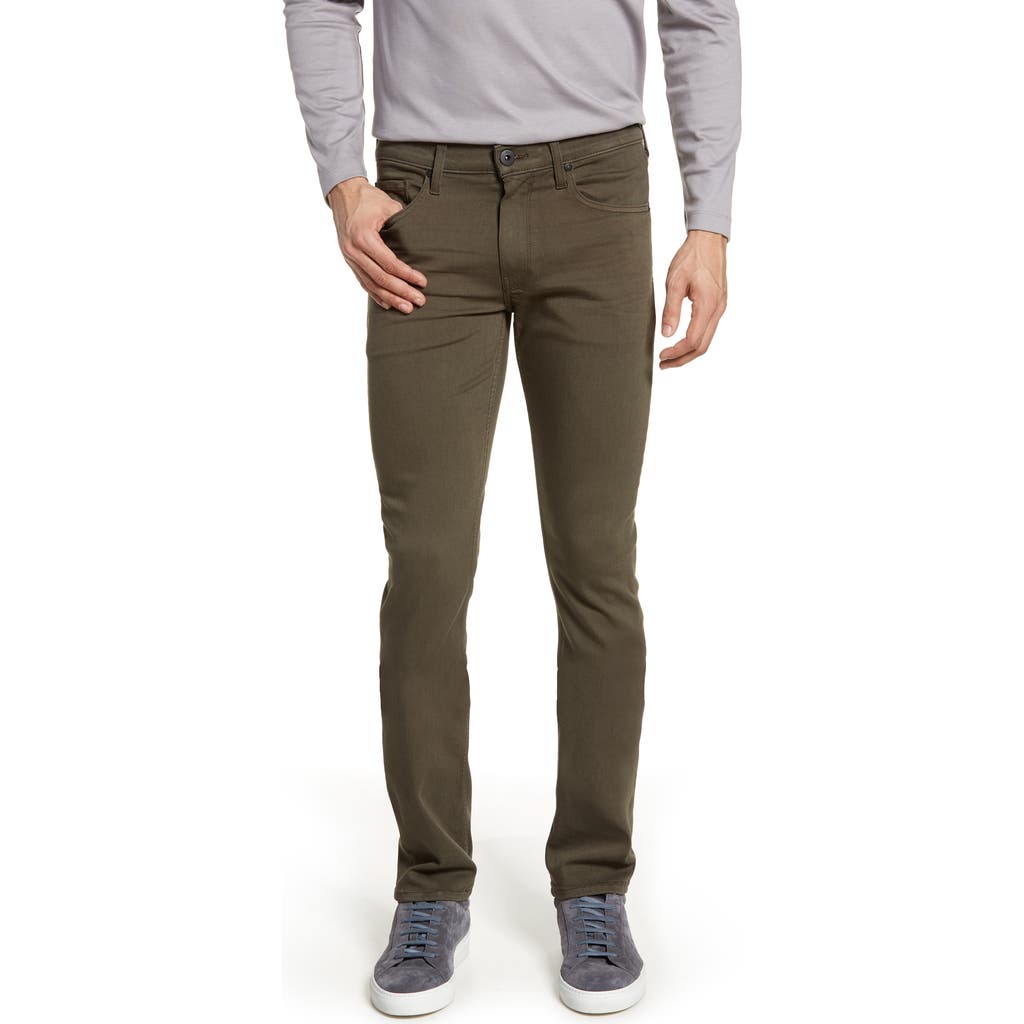 PAIGE PAIGE Transcend Lennox Slim Tapered Leg Five Pocket Pants