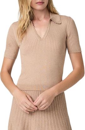 PAIGE PAIGE Una Rib Top