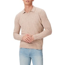 PAIGE PAIGE Valdez Cotton & Linen Polo Sweater