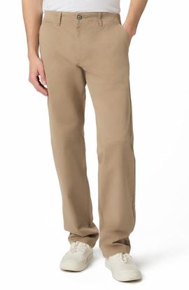 PAIGE PAIGE Vincent Straight Leg Sateen Chinos