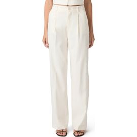 PAIGE PAIGE Westin Pleated Straight Leg Pants
