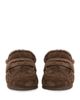 Paige Paige Women's Wynn Suede & Shearling Lined Mule Flats - 3