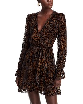 Paige Paige Ysabel Faux Wrap Mini Dress