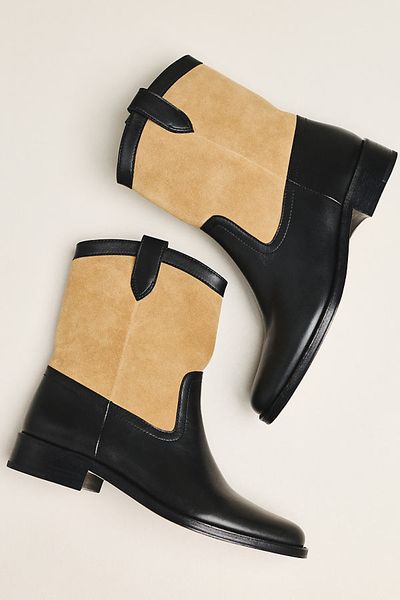 PAIGE Rye Colorblock Boots