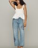 PAIGE Rylann Mid Rise Relaxed Straight Jeans - 1