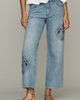 PAIGE Rylann Mid Rise Relaxed Straight Jeans - 2