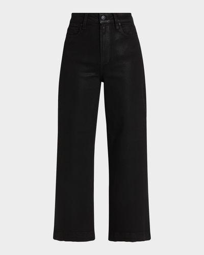 PAIGE Sasha Wide-Leg Crop Jeans