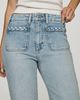 PAIGE Sofia Petite Braided Jeans - 2