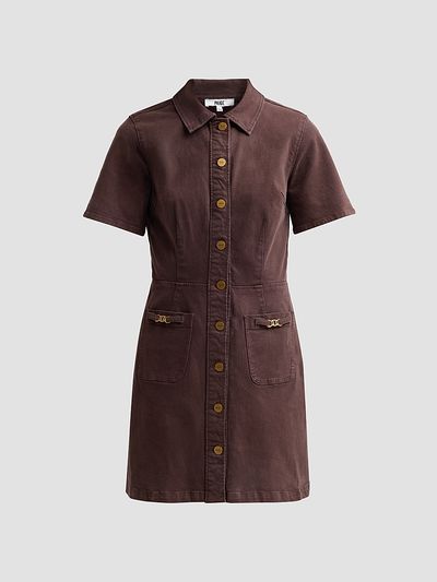 Paige Women's Clementine Denim Mini Dress