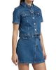 Paige Women's Elly Crop Denim Shirt - 4