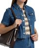 Paige Women's Elly Crop Denim Shirt - 6