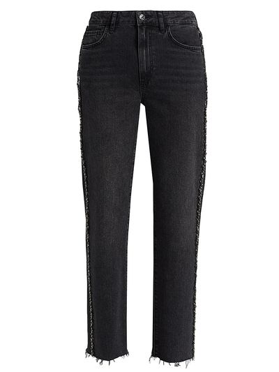 Paige Women's Mason Embellished Ankle-Length Jeans