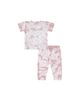 Paigelauren Paigelauren Unisex Rib Loungewear Set in Tie Dye - 1