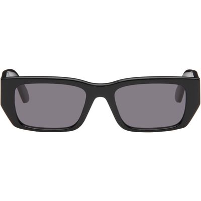 Palm Angels Palm Angels Black & White Moss Sunglasses
