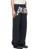 Palm Angels Palm Angels Black Big Waist Logo Sweatpants - 2