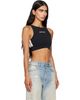 Palm Angels Palm Angels Black Classic Logo Active Track Top - 2