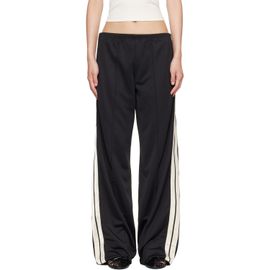 Palm Angels Palm Angels Black Classic Logo Loose Track Pants