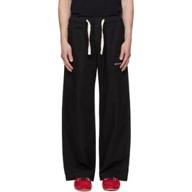 Palm Angels Palm Angels Black Classic Logo Loose Trousers