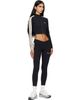 Palm Angels Palm Angels Black Classic Logo Low Track Leggings - 4