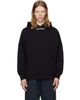 Palm Angels Palm Angels Black Classic Logo Over Hoodie - 1