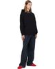 Palm Angels Palm Angels Black Classic Logo Over Hoodie - 4