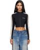 Palm Angels Palm Angels Black Classic Logo Training Jacket - 1