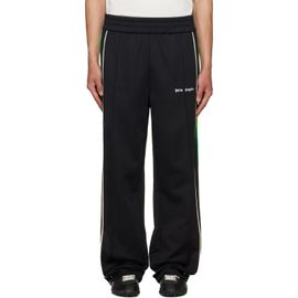 Palm Angels Palm Angels Black Classic Logo Vintage Track Pants