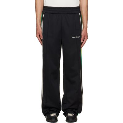 Palm Angels Palm Angels Black Classic Logo Vintage Track Pants