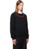 Palm Angels Palm Angels Black Curved Logo Knit Sweater - 2
