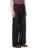 Palm Angels Palm Angels Black Curved Logo Loose Jeans - 2
