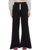 Palm Angels Palm Angels Black Curved Logo Sweatpants - 1