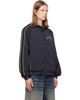 Palm Angels Palm Angels Black Curved Logo Vintage Windbreaker Track Jacket - 2